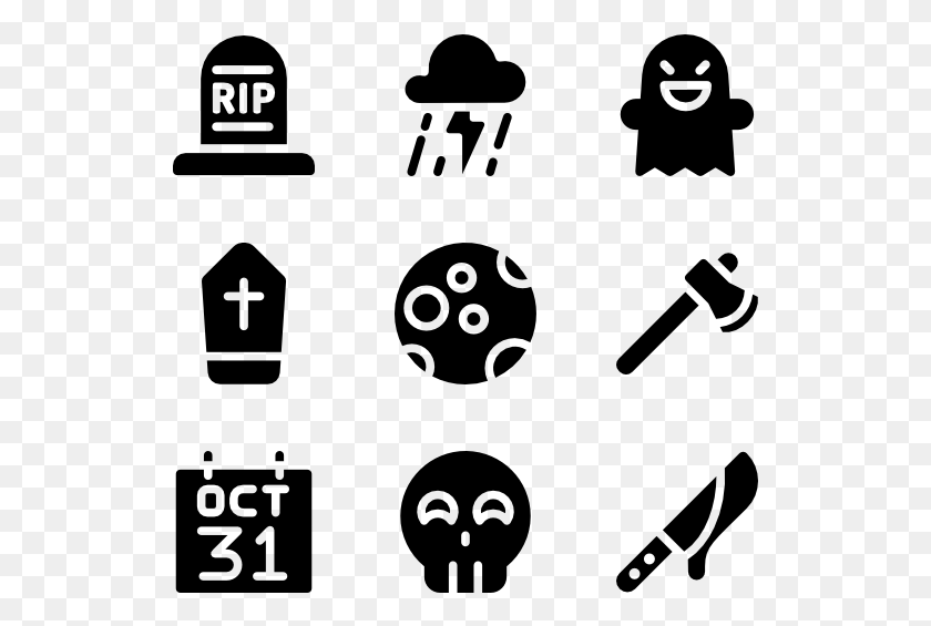 529x505 Iconos De La Crimen De Halloween, Grey, World Of Warcraft Hd Png