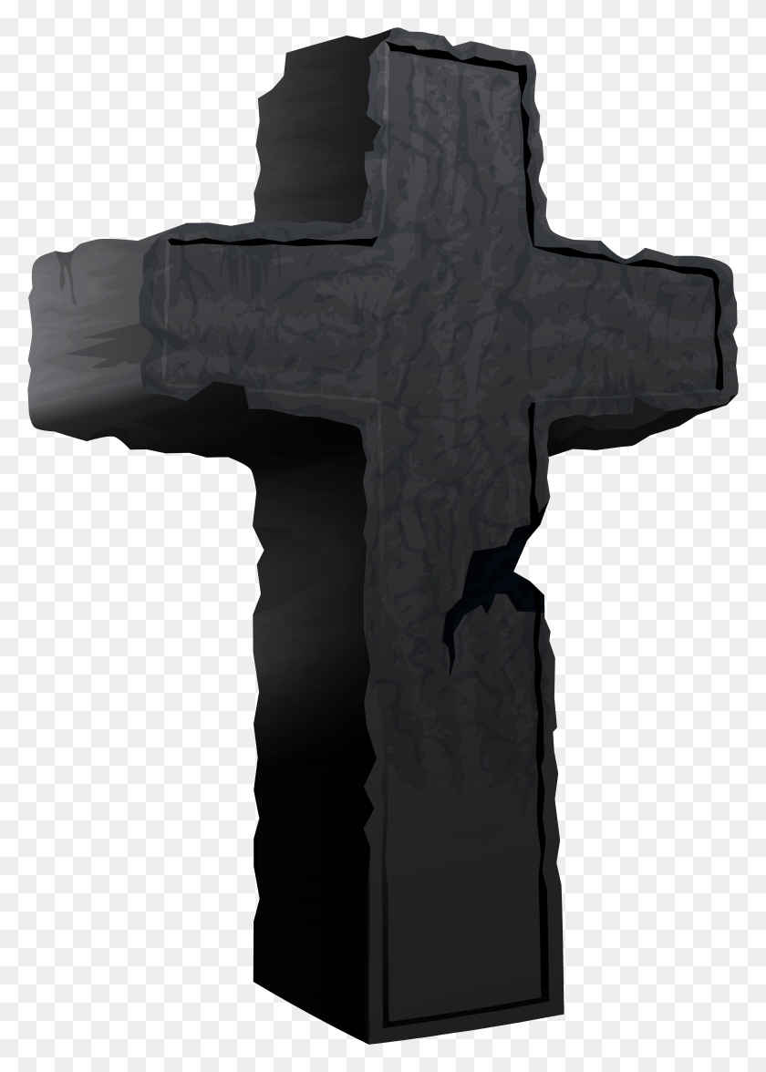 5535x7925 Halloween Cross Tombstone Clip Art Image Halloween Cross, Symbol, Crucifix HD PNG Download
