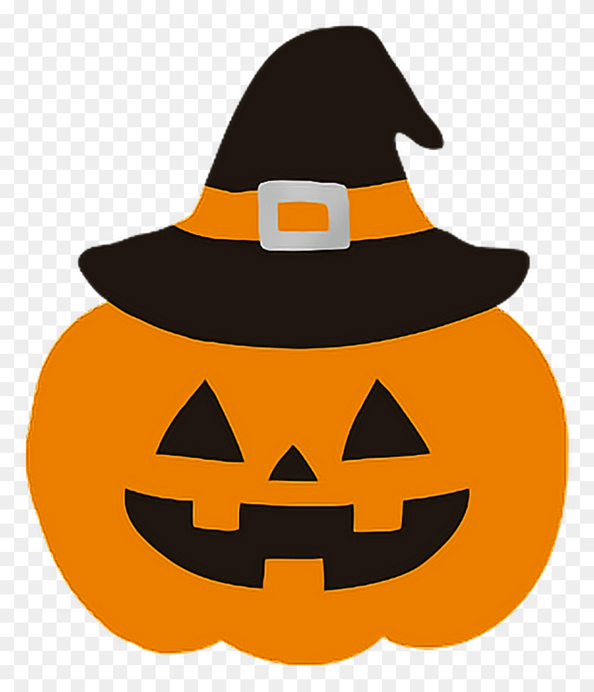 1002x1180 Halloween Cute Trickortreat Pumpkin Hat Colorful Jack O39 Lantern, Clothing, Apparel, Plant HD PNG Download