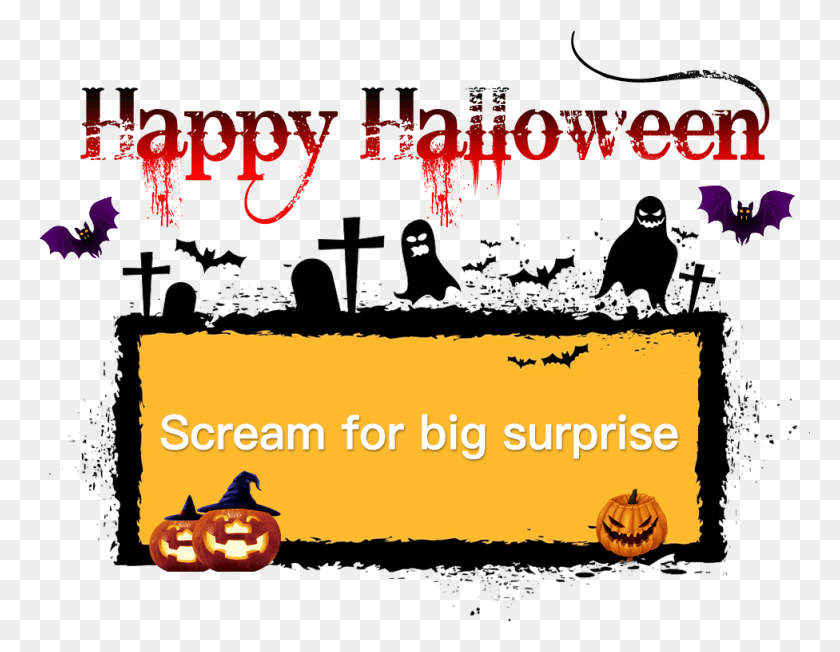 976x742 Halloween Gifts, Text, Poster, Advertisement HD PNG Download