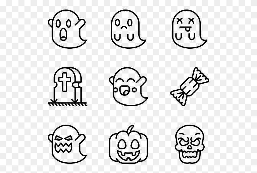 529x505 Halloween Graphic Design Icon Vector, Gray, World Of Warcraft HD PNG Download