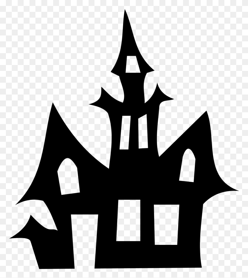 1026x1159 Halloween Haunted House Icon, Gray, World Of Warcraft HD PNG Download