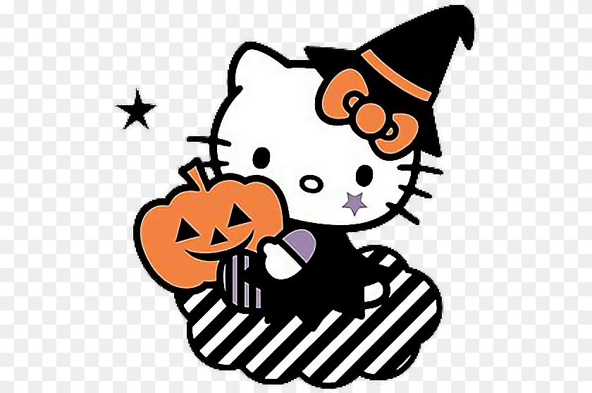 520x557 Halloween Hello Kitty Device, Grass, Lawn, Lawn Mower Transparent PNG