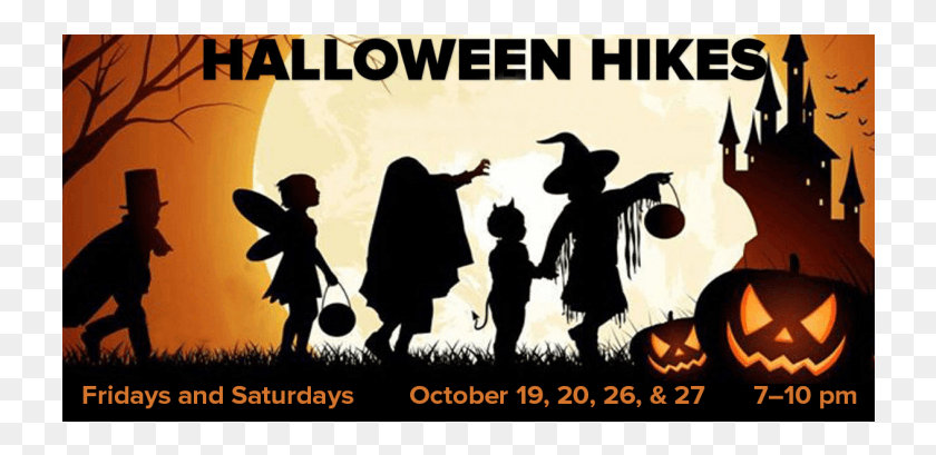 730x349 Halloween Hikes 2018 R Hnh Nh L Hi Halloween, Poster, Advertisement HD PNG Download