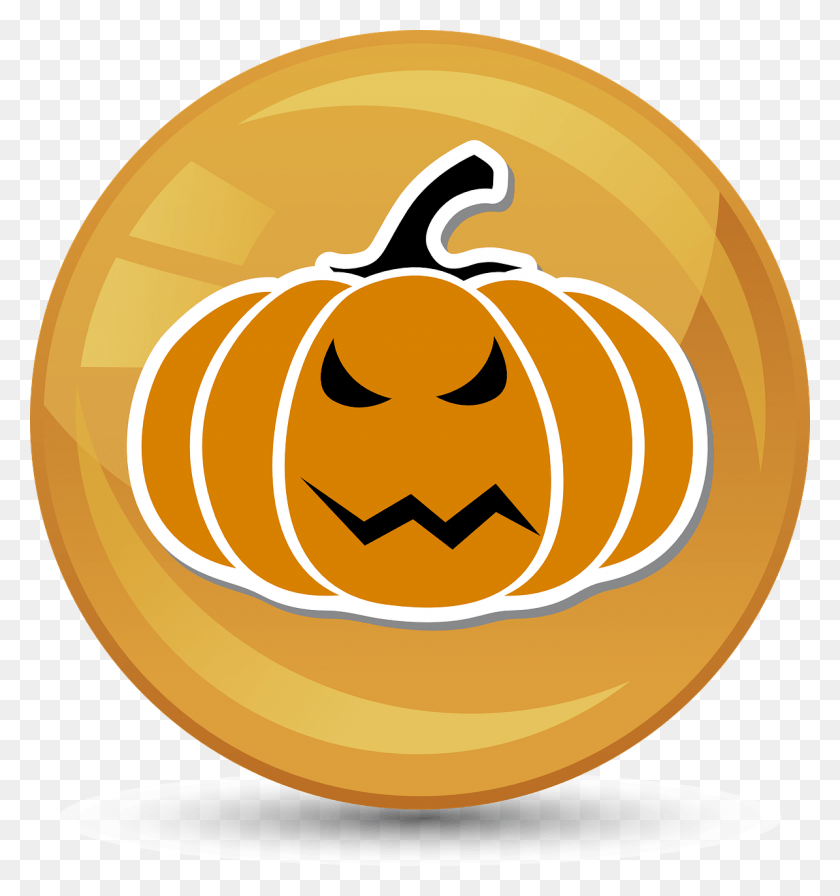 1194x1280 Halloween Pumpkin Face Emoticon Pensieroso Sfondo Trasparente, Plant, Pumpkin, Vegetable HD PNG Download
