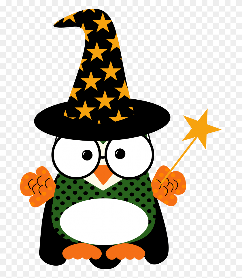 700x905 Halloween Quotes Owl Happy Halloween Clip Art, Star Symbol, Symbol, Clothing HD PNG Download
