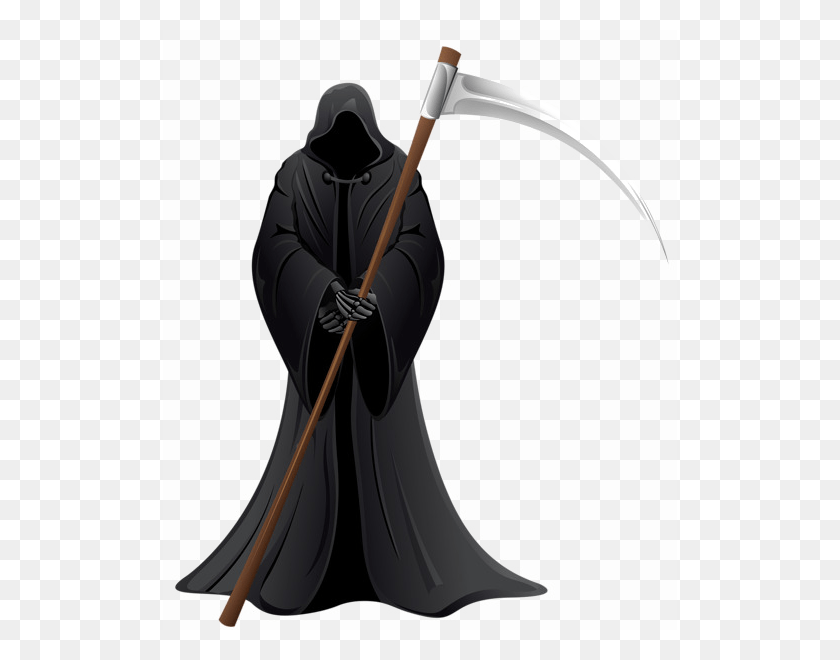 514x600 Halloween Sickle Vector Free Photo Grim Reaper Death Clipart, Clothing, Apparel, Fashion HD PNG Download