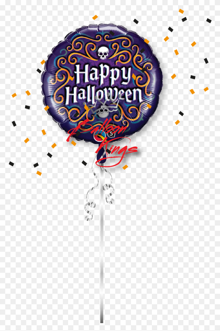 793x1223 Halloween Skeleton Balloon, Paper, Confetti, Graphics HD PNG Download