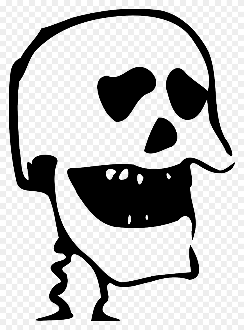 926x1280 Halloween Skull Dead Skull, Stencil, Face, Pirate HD PNG Download