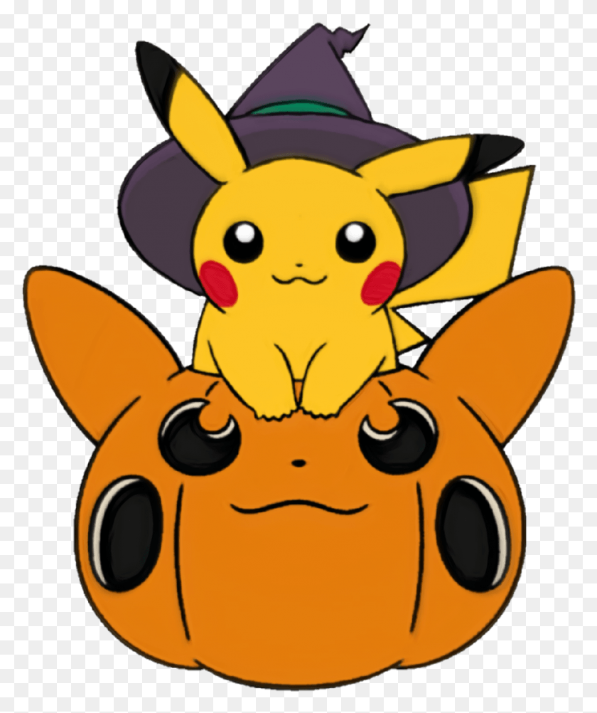 946x1143 Halloween Sticker Pikachu Pokemon Halloween, Clothing, Apparel, Outdoors HD PNG Download