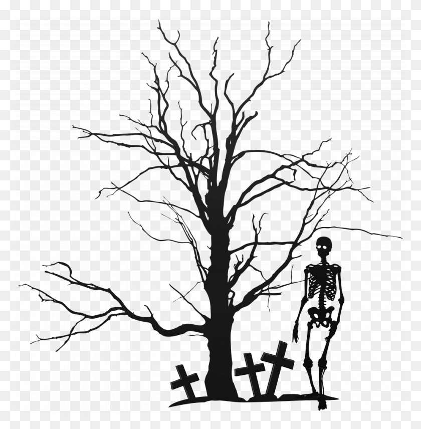 1028x1050 Halloween Trees 31413 Halloween Tree Clipart, Tree, Plant HD PNG Download
