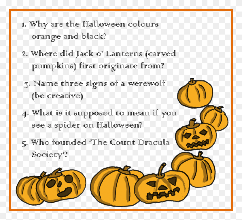 1105x998 Halloween Trivia Answers And Winner Halloween Quiz For Kids, Plant, Pumpkin, Vegetable HD PNG Download