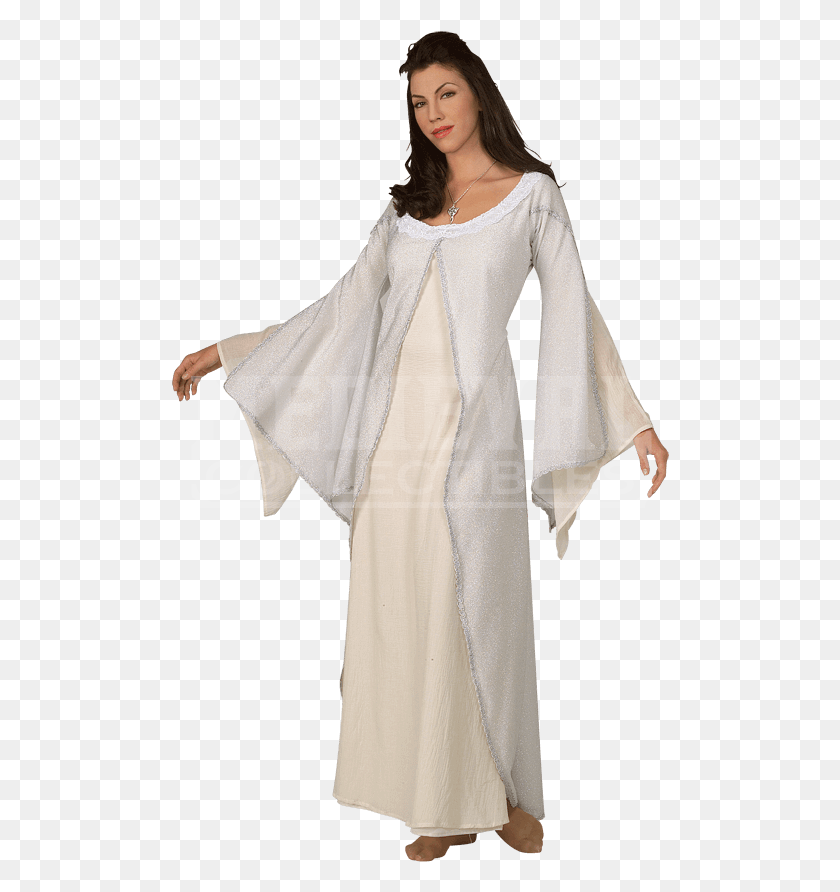 498x832 Halloween White Lady Costumes, Clothing, Apparel, Fashion HD PNG Download