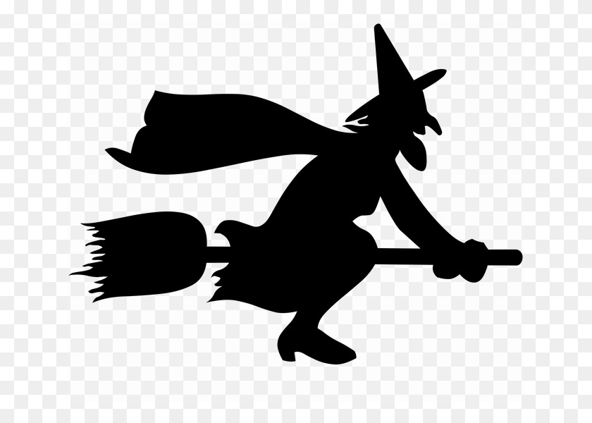 650x540 Halloween Witch Image Background Broom Parking Only All Others Will Be Toad, Stencil, Symbol HD PNG Download