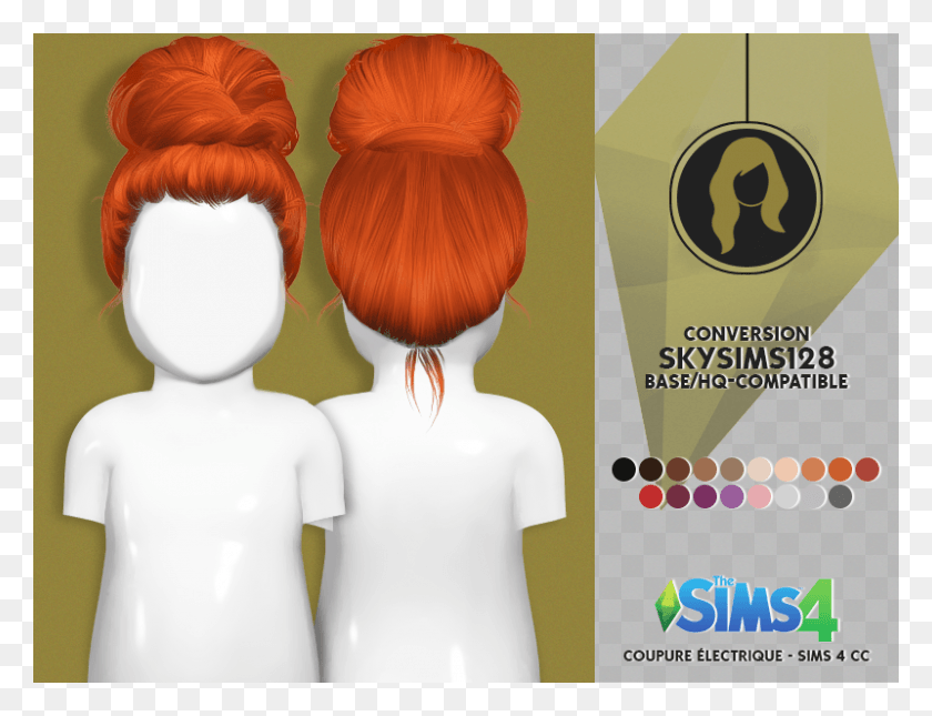 800x600 Hallowsims Skysims128 Ampgt Coupure Lectrique The Sims, Hair, Toy, Doll HD PNG Download