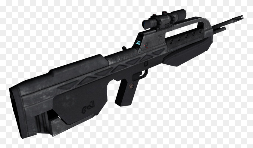 1280x709 Halo 3 Battle Rifle Clip, Gun, Arma, Arma Hd Png