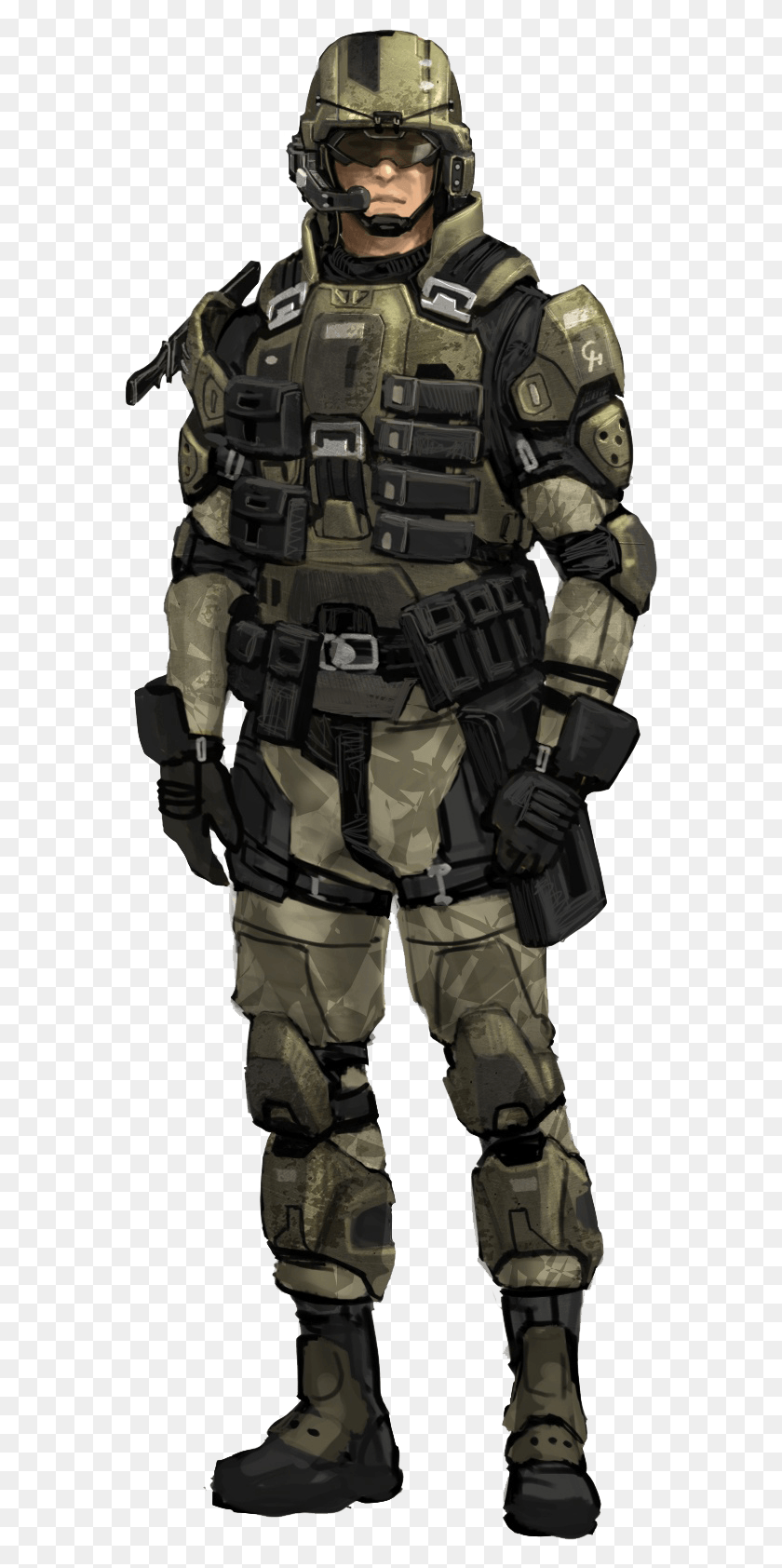 573x1624 Halo 3 Unsc Marine, Helmet, Clothing, Apparel HD PNG Download