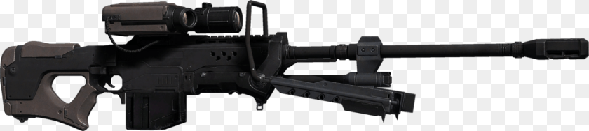 1200x268 Halo 4 Halo Sniper Rifle, Firearm, Gun, Weapon Clipart PNG