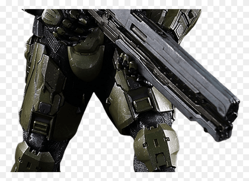 1213x856 Descargar Png Halo 4 Master Chief Spartan Mark Vi 16 Escala Acción Rifle De Asalto, Arma, Arma, Armas Hd Png