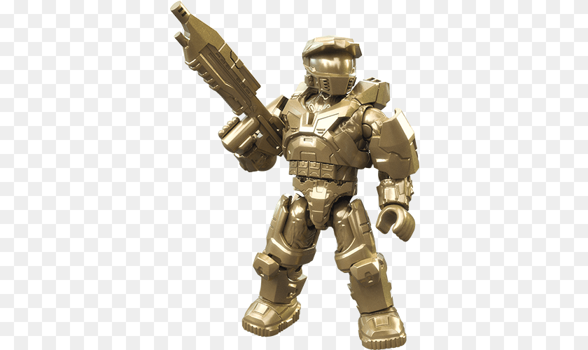 357x500 Halo Halo Mega Construx Gold Master Chief, Baby, Person, Armor, Robot Transparent PNG