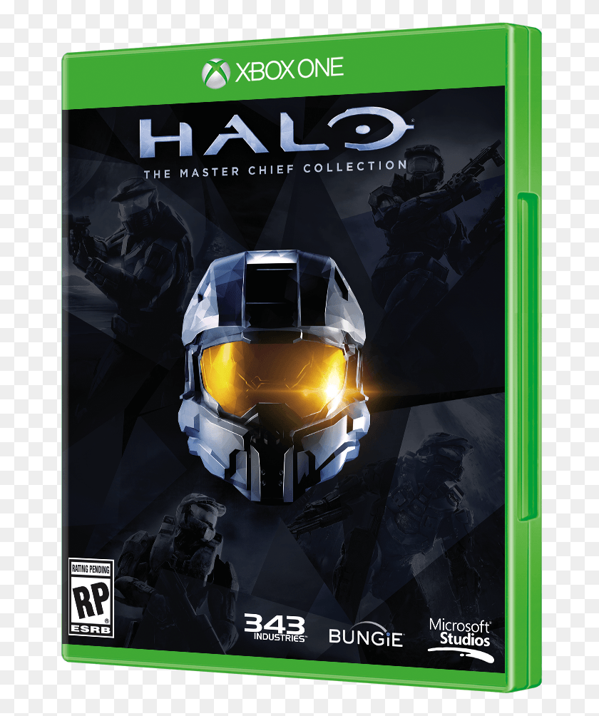 683x944 Halo The Master Chief Collection Boxshot Right V3 Games Are In The Master Chief Collection, Helmet, Clothing, Apparel HD PNG Download