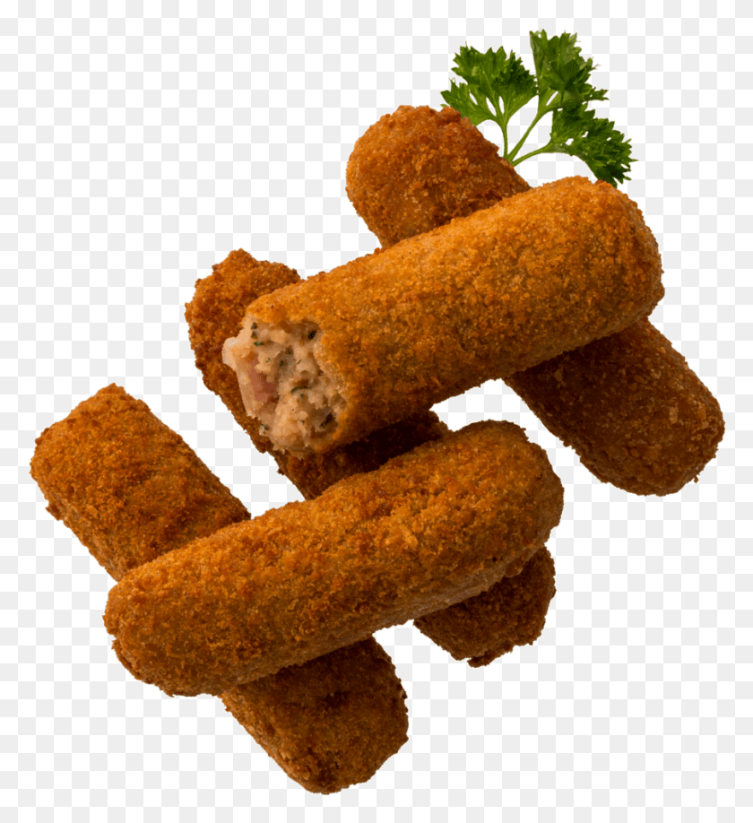 899x990 Ham Croquettes Gourmet Croquette, Food, Fries, Fungus HD PNG Download