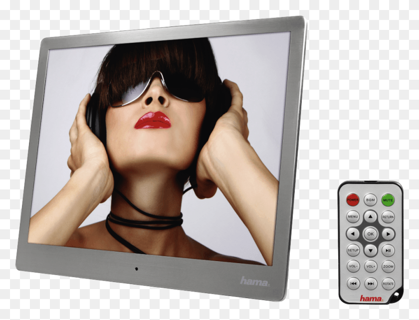 947x707 Hama 97slp Digital Photo Frame Hama, Sunglasses, Accessories, Accessory HD PNG Download