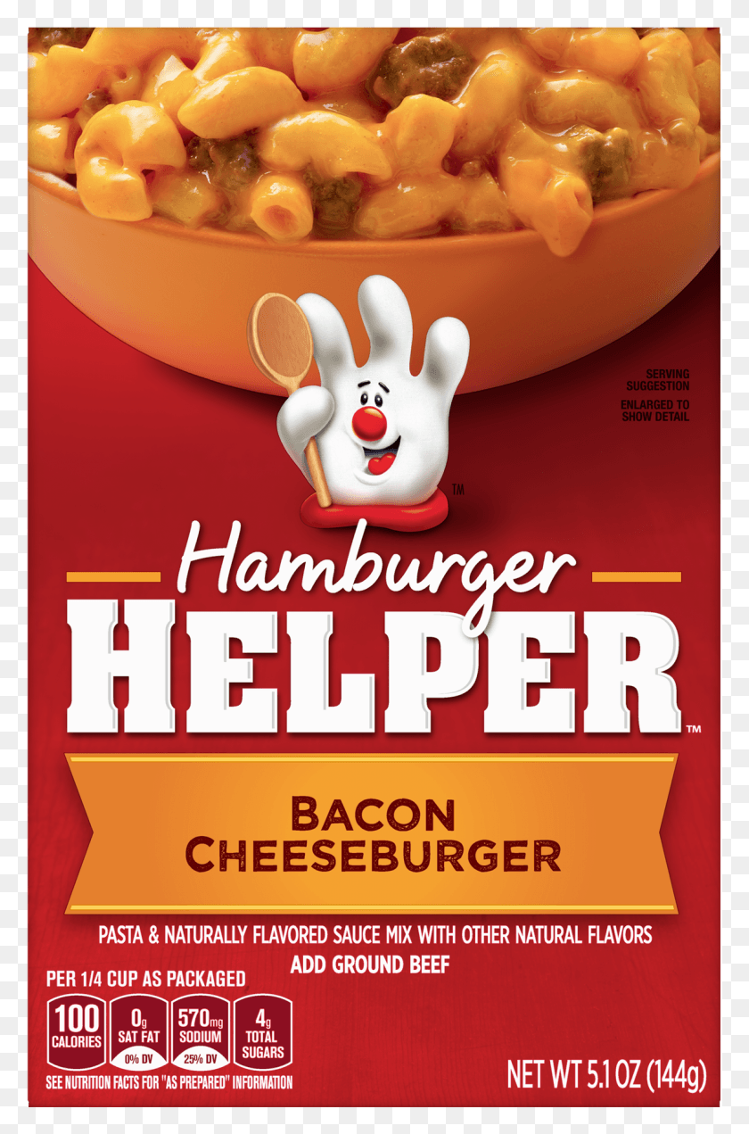 1160x1801 Hamburger Helper Bacon Cheeseburger Hamburger Helper Poster, Advertisement, Flyer, Paper HD PNG Download