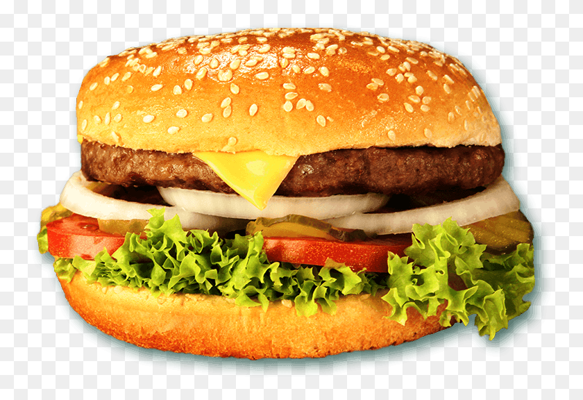 755x516 Гамбургер Чизбургер, Гамбургер, Еда Hd Png Скачать