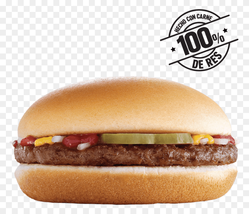 949x803 Hamburguesa Con Carne De 50 Gr Cebolla Pepinillos Hamburger, Burger, Food, Hot Dog HD PNG Download