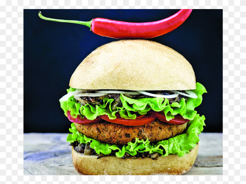 689x569 Hamburguesa Y Chilli, Burger, Food, Plant HD PNG Download