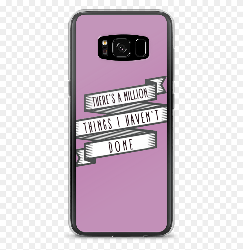 405x803 Hamilbannerphonecasepink Mockup Case On Phone Case, Mobile Phone, Electronics, Cell Phone HD PNG Download