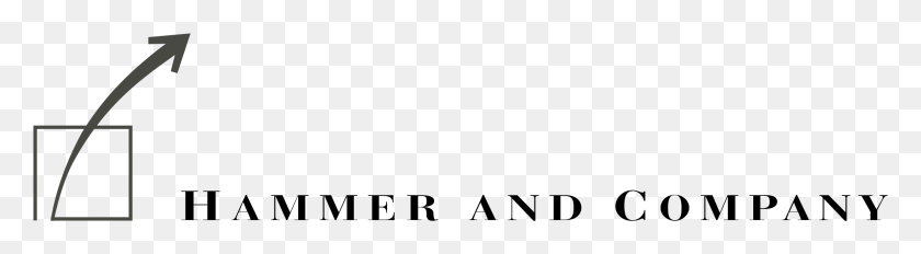 2195x486 Hammer And Company Logo Transparent Black And White, Gray, World Of Warcraft HD PNG Download