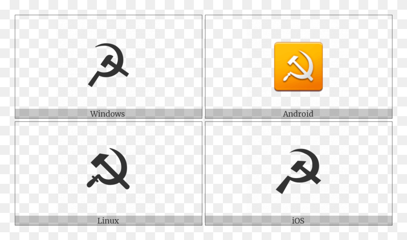 1192x667 Hammer And Sickle On Various Operating Systems Hammer And Sickle Ascii, Text, Alphabet, Number HD PNG Download