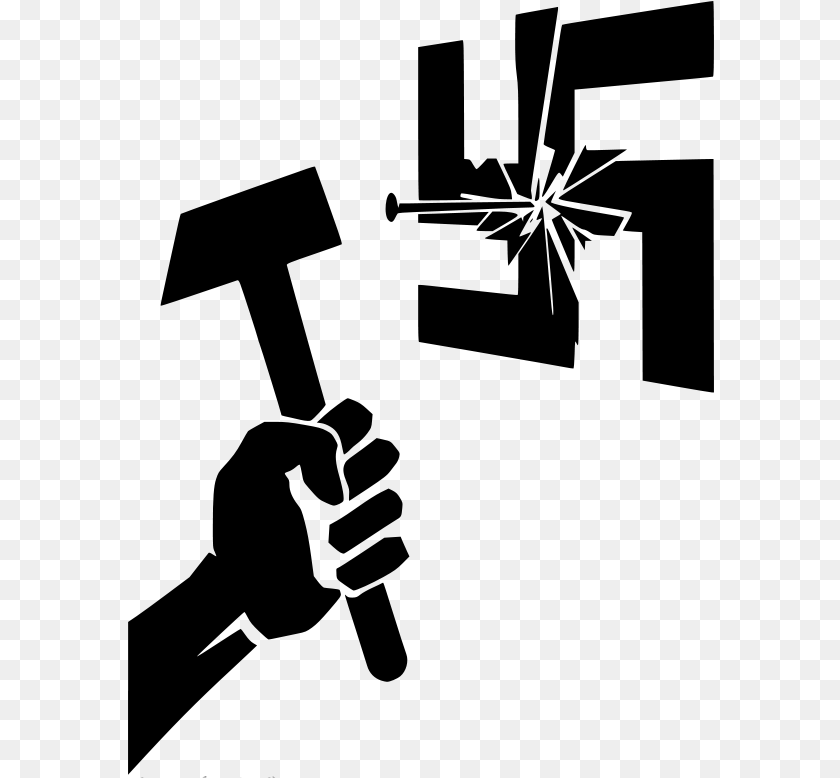 587x778 Hammer Clip Art Fascism Vector, Gray Clipart PNG