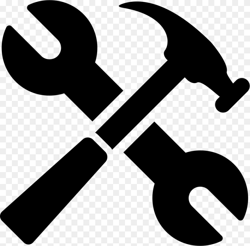 Hammer Tools Icon, Stencil, Device, Grass, Lawn Transparent PNG