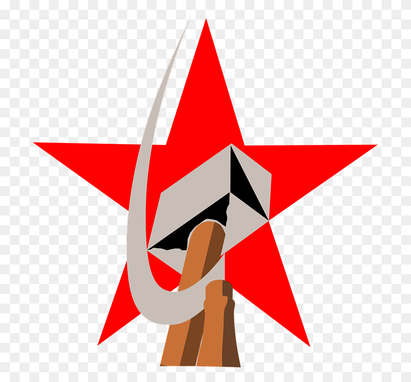 705x720 Hammer Vector Graphics Hammer And Sickle Star, Symbol, Star Symbol, Dynamite HD PNG Download