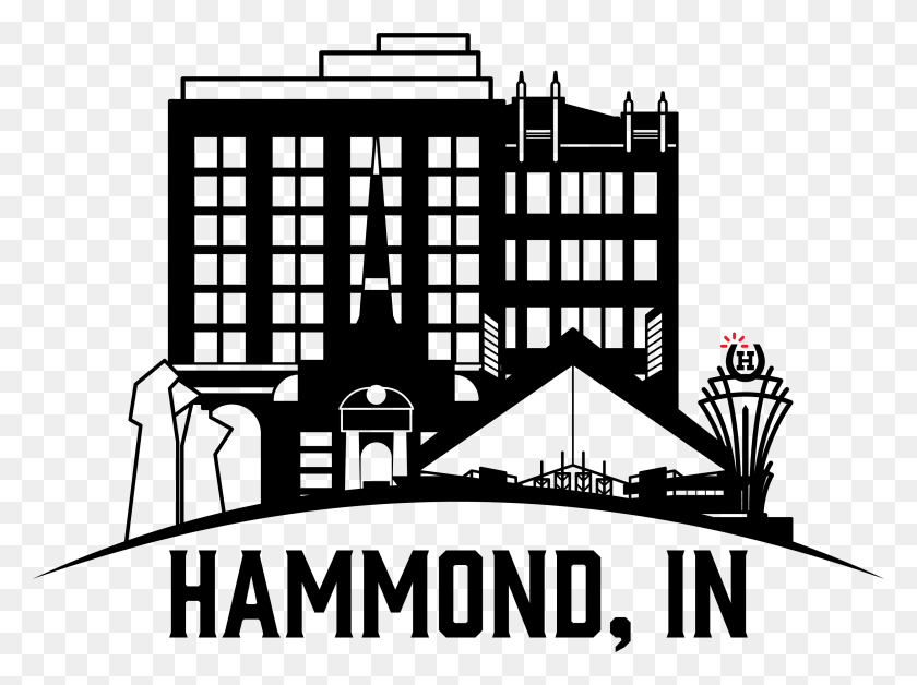 2964x2159 Hammond In Illustration, Building, Urban, Architecture HD PNG Download