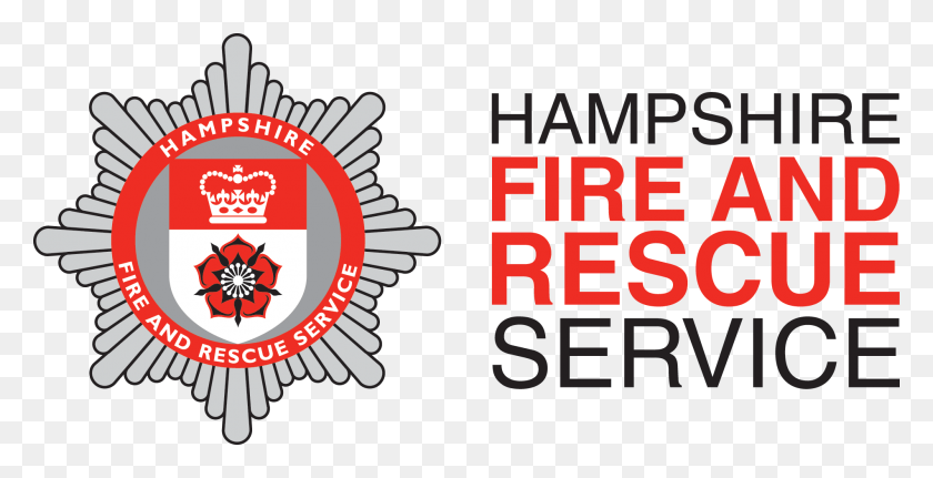 1900x904 Hampshire Fire And Rescue Service Logo Hampshire Fire And Rescue Service, Symbol, Trademark, Dynamite HD PNG Download