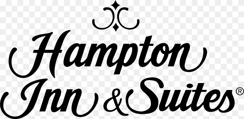 2400x1172 Hampton Inn Logo Transparent Vector, Lighting, Cutlery, Fork, Astronomy Clipart PNG