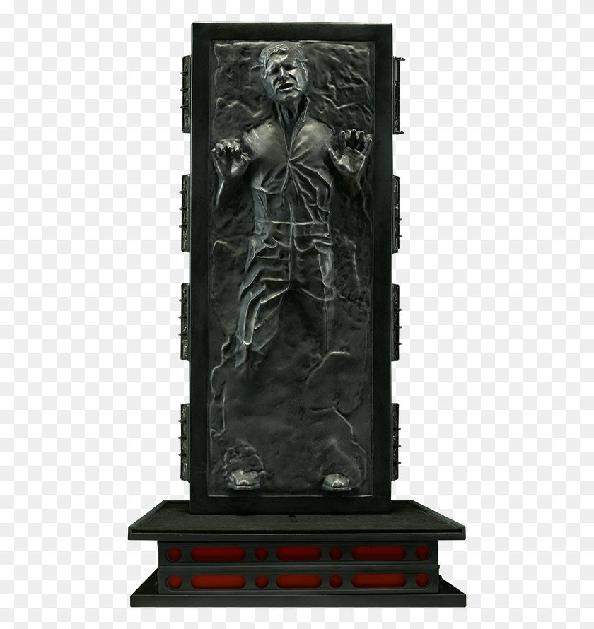 480x830 Han Han Solo In Carbonite Modeling, Person, Human, Archaeology HD PNG Download