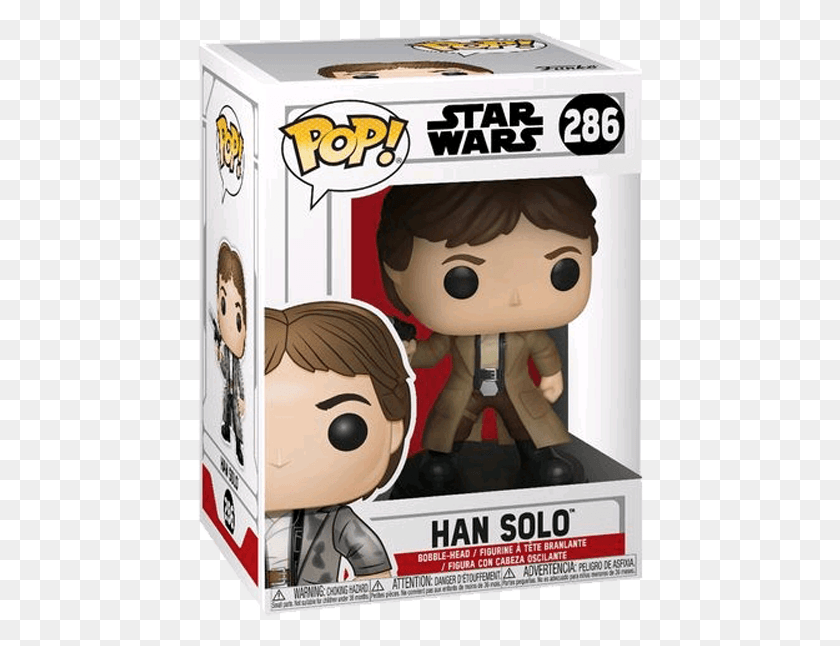 446x586 Han Solo Endor Pop Vinyl Figure Funko Pop Han Solo Endor, Toy, Book, Comics HD PNG Download