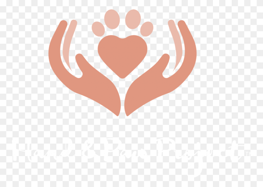 800x553 Hand And Paw Project People Welfare Society Logo, Text, Heart, Mustache HD PNG Download