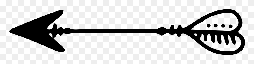 3467x685 Hand Drawn Arrows Tool, Gray, World Of Warcraft HD PNG Download
