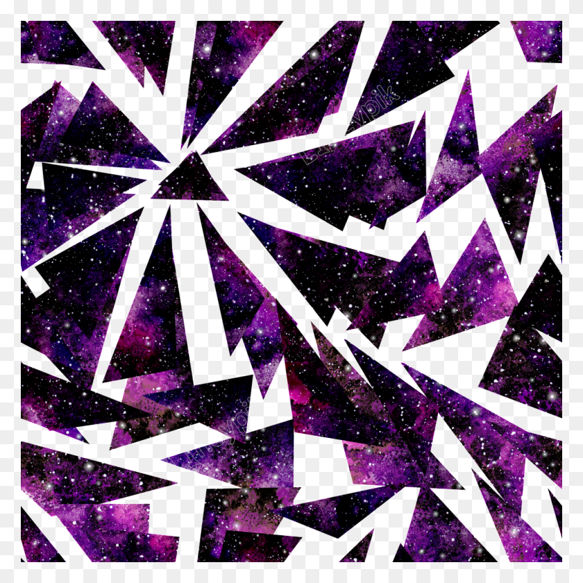 1024x1024 Hand Drawn Geometric Triangle Pattern Transparent Triangle, Graphics, Purple HD PNG Download