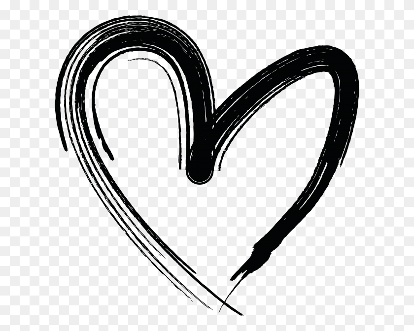 619x612 Hand Drawn Heart Heart Icon Hand Drawn, Heart, Text HD PNG Download