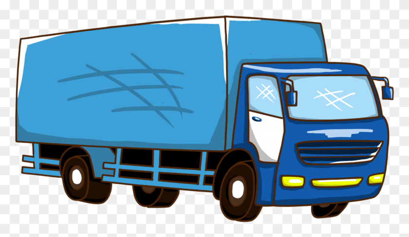 1422x779 Hand Drawn Illustration Vehicle Lorry And Psd Xe Ti Hot Hnh, Transportation, Trailer Truck, Truck HD PNG Download