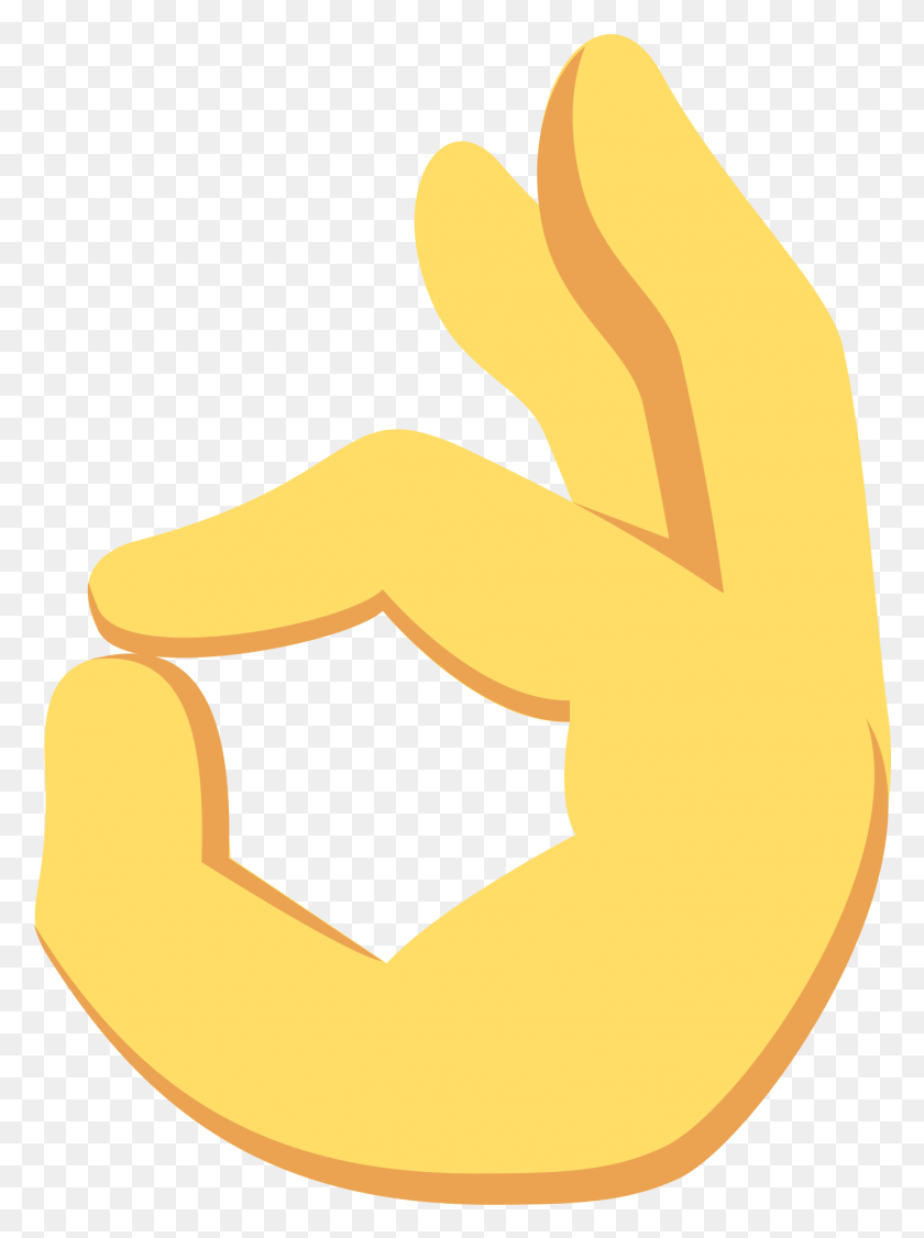 1376x1881 Hand Emoji Clipart File Ok Hand Discord Emoji, Еда, Амфибия, Дикая Природа Hd Png Скачать