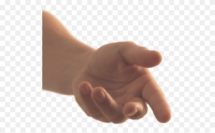 511x462 Hand First Hand Reaching Out Forward, Person, Human, Finger HD PNG Download