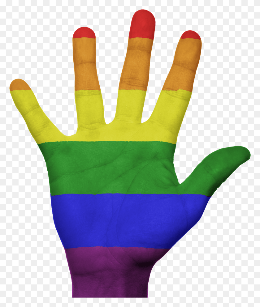 2213x2648 Descargar Png Bandera De Mano Arco Iris Gay Homosexual 634620 Mano Con Bandera Gay, Ropa, Vestimenta, Dedo Hd Png
